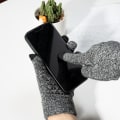 Miniatyrbilde 2 av 3: Vinterhansker for menn og kvinner - Oppgraderte berøringsskjermhansker for kaldt vær, varme strikkehansker for løping, kjøring, fotturer, én størrelse