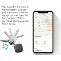 Miniatyrbilde 2 av 5: Nøkkel Finner for Lommebøker, 1 stk Nøkkel Finner Anti-Mistet Telefon Finner Alarm Nøkkelring Tracker med Nøkkel Finner og Lyd Tracker for Nøkler