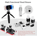 Miniatyrbilde 5 av 5: 4 stk. skjermklemme for smarttelefon, justerbar metallklemme for Samsung, Huawei, nettbrett, LCD-skjerm