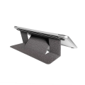 Miniatyrbillede 1 af 5: Grå - Foldbar Stativ Bærbar Stativ Flad Letvægts Bærbar Stativ Magnetisk Musemåtte til Tablet Bærbar Macbook iPad (1 stk)