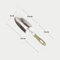 Miniatyrbilde 3 av 5: Liten hagespade, rustfritt stål, rustfritt, hagespade, manuell liten spade, pottespade