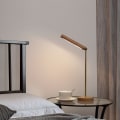 Miniatyrbilde 4 av 4: Kreativ roterende USB-oppladbar hjem øyebeskyttelse soverom bordlampe