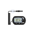 Miniatyrbilde 1 av 5: Akvariumtermometer LCD digitalt vanntermometer med vanntemperaturprobe og sugekopp for akvarium reptil marint habitat