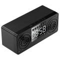 Pikkukuva 1 / 2: Puinen kello Bluetooth-kaiutin matkapuhelin Kotitietokone Pieni kaiutin musta
