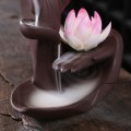 Miniatyrbillede 4 af 4: Buddha Røgelse Brænder Keramisk Røgelse Kegle