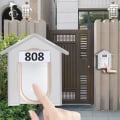 Miniatyrbillede 3 af 4: Dørklokkeovertræk Dørklokke Vandtæt Hjemmebeskyttelse Udendørs Klar Regnbeskyttelse