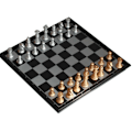 Pikkukuva 1 / 5: 32*32cm magneettinen shakkilauta, matkashakkipeli aikuisille ja lapsille