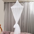 Miniatyrbillede 4 af 5: Myggenet himmel Baby Seng Myggenet Simpel Seng Myggenet Myggenet Myggenet Hvidt Loft Must Myggenet Seng Myggenet Himmel Til At Dekorere Stykket En