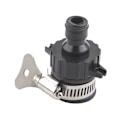 Miniatyrbillede 1 af 4: Universal vandhanekobling vandhaneadapter med hurtig montering, multifunktionel, holdbar, fleksibel vandslange vandhanekobling