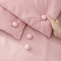 Miniatyrbild 2 av 4: Fästklämma för täcke med klämma för sängkläder (rosa)