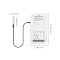 Miniatyrbillede 3 af 5: Wifi Smart Home Temperatur- og Fugtighedsafbryder Tuya App Timing Switch
