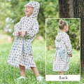 Miniatyrbillede 4 af 5: Regnfrakke, studenterponcho, letvægtsregnfrakke, vandtæt jakke XL(XL)