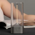 Miniatyrbilde 4 av 5: Magnetisk Nattlampe - Interaktiv Berørings Nattlampe LED Berørings Bordlampe og USB Oppladbart Belysningstilbehør for Nattbord, Stue (Grå)