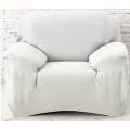 Miniatyrbillede 1 af 5: Hvidt strækbart polyester sofa armlæn betræk indretning stue støvtæt sofaovertræk og beskytter