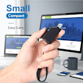 Pikkukuva 5 / 5: (Musta) HUB USB 3.0 - 3 porttia (2 USB 2.0 + USB 3.0), kannettava adapteri, USB-vastaanottoasema, datakeskitin, USB-adapteri PC:lle ja tietokoneelle