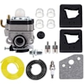 Miniatyrbilde 1 av 5: FG100 GX31 Forgasser Kombinasjonssett for Honda GX22 GX31 HHE31C HHT31S UMK431 UMK431K1 4-Takts Jordfreser Gressklipper med Diverse Adaptere