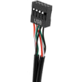 Pikkukuva 4 / 5: Emolevy USB 2.0 9-nastainen liitäntä 1-4 jatkokeskittimen jakajasovitin - MB USB 2.0 naaras 4 naarasmuuntimeen - 30CM USB sisäinen kaapeli 9-nastainen liitäntä