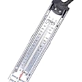 Miniatyrbilde 3 av 5: Termometer, temperaturmåler for matlaging av syltetøy, sukker, karamell, konfekt, fritøser med kjølig håndtak, rustfritt (1 stk, sølv)