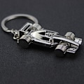 Miniatyrbilde 4 av 5: Mote Mini Formel 1 Racing Bil Styling Pendel Nøkkelring For