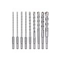 Miniatyrbillede 1 af 5: Betonbor, 9 stk. (5 mm-16x160 mm) Forest Tiles, SDS-Plus elektrisk slagboremaskine til perforator, kryds-i-lov for beton, mursten, sten, na