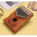 Miniatyrbillede 1 af 3: Kalimba Begyndere 17-Key Soar Finger Piano Bærbart Instrument Producerer Smukke Lyde