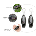 Miniatyrbild 2 av 3: Funktionell Visselpipa Utomhus Nöd Säkerhets Visselpipa Lätt ABS Överlevnad Visselpipor Med Kompass Förstoringsglas Grå 2 st