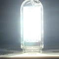 Miniatyrbillede 3 af 4: USB-læselampe, mini bærbar LED-nattelys, nøglering-læselampe, egnet til udendørs drevet campinglys