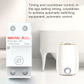 Miniatyrbilde 4 av 5: Intelligent WiFi-strømbryter for hjemmet, fjernkontroll via telefon, stemmekommando, synkroniseringsbryter