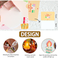 Miniatyrbillede 4 af 4: 3D pop-up fødselsdagskort med LED-lys og happy birthday sang