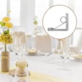 Miniatyrbillede 4 af 4: 2 stk. klemmer til dug, bordklips i rustfrit stål-fjeder til restaurant picnic fester, skridsikre clips, bord fastgjort