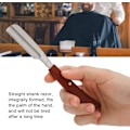 Miniatyrbild 2 av 5: Ögonbrynsrakare för kvinnor, Japansk zinklegering Barber Razor Rakblad Rakhyvel Salong Vikbar Rakning Hårtrimmer för Män Kvinnor Ansikte (Utan blad