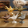 Miniatyrbillede 4 af 4: Metal Kunsthåndværk Antik Kreativ Røgelse Brænder