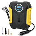 Pikkukuva 1 / 5: Auton ilmapumppu, 12v ilmakompressori digitaalisella näytöllä jopa 150PSI, nopea täyttö LED-valolla