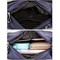 Miniatyrbillede 3 af 5: Kvinder Crossbody Taske, Cusual Multi-lommer PU Læder Håndtaske Skuldertaske (Blå)