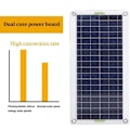Pikkukuva 5 / 5: Aurinkosuihkulähdepumppusarja, 30W 12V 800L/H Polysilicon aurinkopaneelivesipumppu lintukylpyyn, kalalammikkoon, puutarhaan