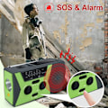 Miniatyrbild 5 av 5: Vklopdsh Solcellsvevradio AM, Dynamo E-Radio med 2000 MAh Powerbank för Resor, Camping utomhus