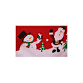 Miniatyrbild 5 av 5: Set med 6 stolaröverdrag för jul med tomteluva