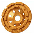 Miniatyrbillede 1 af 5: 115mm x 22.2mm 4.5 tommer Diamant Slibeskive Dobbelt række Abrasiv Kop SLIBENDE ROOD Segment BOISSEAUX BOISSEAUS AGULL DRUSTER GRANIT MAVONNERIE Marmor og