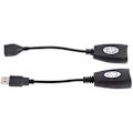 Pikkukuva 1 / 5: USB Ethernet - Ethernet -jatkojohto RJ45 LAN -langattomaan verkkosovittimeen OS X:lle