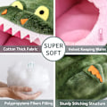 Miniatyrbilde 2 av 5: Hamster-senger for pinnsvin, rotter, marsvin, hamstere, chinchillaer, ildere, rotter, gerbiler (XL, krokodille), Jane Pet Nest Factory Honey Bag Glider