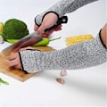 Miniatyrbillede 3 af 5: Beskyttelsesærme til arme, sikkerhedsarmeærme, langærmede arbejdshandsker resistente anti-abrasion hppes til have-, køkken- og landbrugsarbejde
