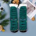 Miniatyrbillede 5 af 5: Dame- og herre hjemmesko, unisex varme fluffy skridsikre hjemmesko, søde dyresokker, varme og komfortable plysforet vintersokker, gulv til hjemmet