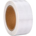 Pikkukuva 1 / 5: Valkoinen heijastava teippi 5cm*15m Vedenpitävä heijastava teippi Itsekiinnittyvä varoitusteippi Turvateippi - Näkyvä varoitusteippi ajoneuvoille, pyörille, ulkotiloihin