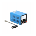 Miniatyrbild 2 av 3: Högeffekts vevgenerator, USB Nöddynamo lastgenerator för utomhusaktiviteter campingplats, portabel vev