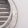 Miniatyrbillede 3 af 4: 1 stk. Rund ventilationsrist i rustfrit stål, ventilationsrist i 100 mm metalrist