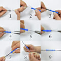 Miniatyrbilde 5 av 5: 4 stk fingerbeskyttelse bue og pil tilbehør brukt for bueskyting bue streng silikon fingerbeskyttelse fingerbeskyttelse