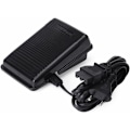 Miniatyrbillede 1 af 4: Hjemmekontrol pedal symaskine, Elektrisk sømmaskine pedal pedal pedal pedal ledning med universel hastighedsregulator (sort) (EU stik)