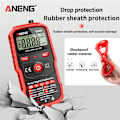 Miniatyrbild 5 av 5: 8340 Multimeter Digital Intelligent Automatisk Identifiering Voltmeter 1999 Punkter Elektrisk testpenna med bakgrundsbelyst skärm NCV Ficklampa AC DC spänning re