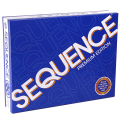 Miniatyrbilde 1 av 5: Sequence Premium Stunning sett med gigantisk sjakkbrett (20,25 x 26,25 tommer), eksklusive brikker og deluxe-kort, blå, alder 7+