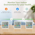 Miniatyrbild 4 av 4: Hygrometer inomhustemperaturmätare